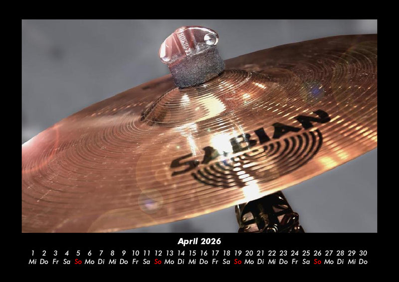 Musik Fotokalender 2026 - 4