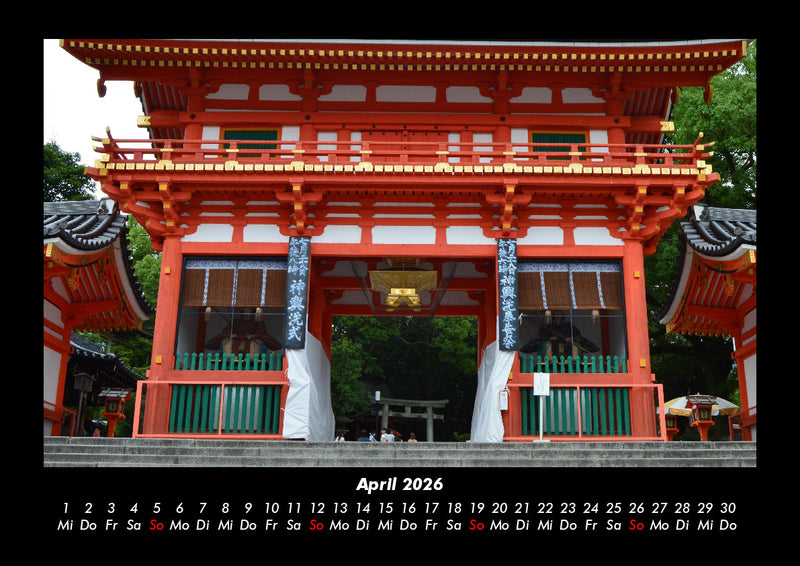 Tempel  Fotokalender 2026 - 4