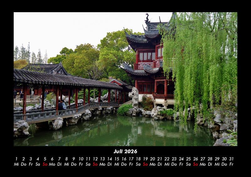 Tempel  Fotokalender 2026 - 7