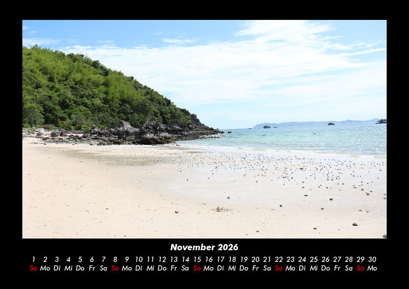 Strände der Welt Fotokalender 2026 - 11