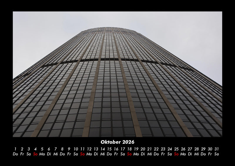 Architektur - Hochhäuser Fotokalender 2026 - 10