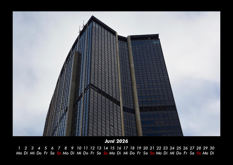 Architektur - Hochhäuser Fotokalender 2026 - 6