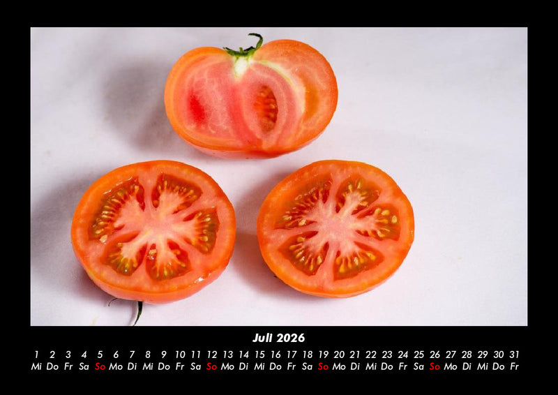 Gemüsekalender Fotokalender 2026 - 7