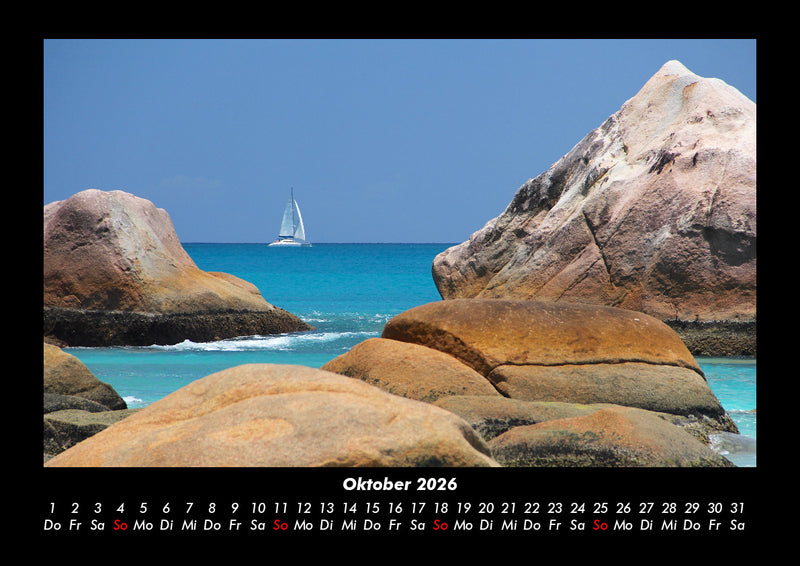 Meereslandschaft Fotokalender 2026 - 10