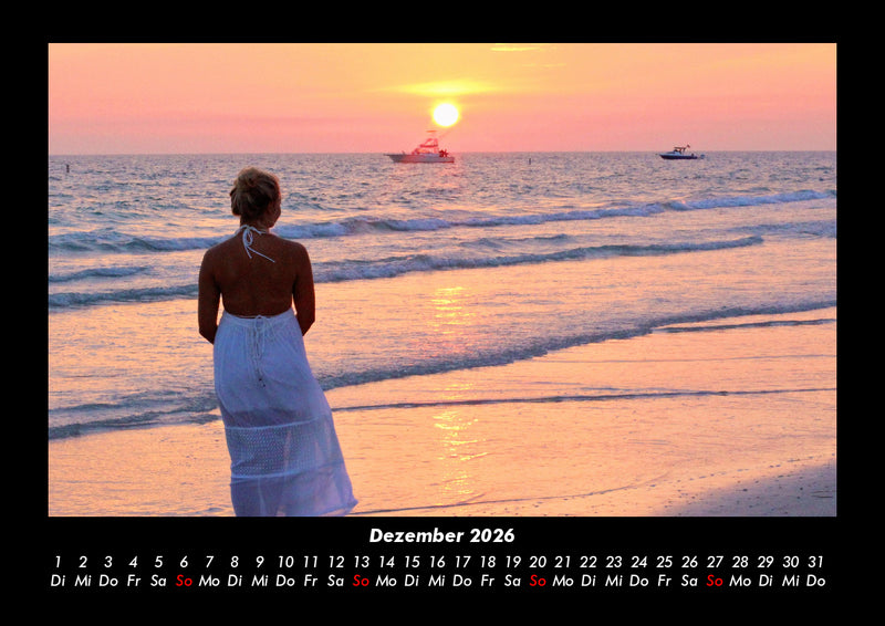 Meereslandschaft Fotokalender 2026 - 12
