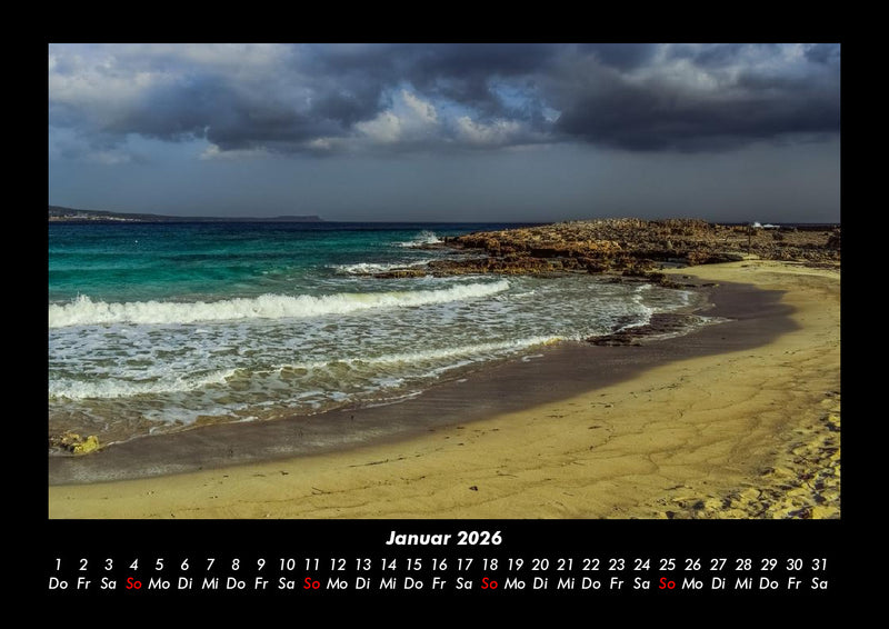 Meereslandschaft Fotokalender 2026 - 1