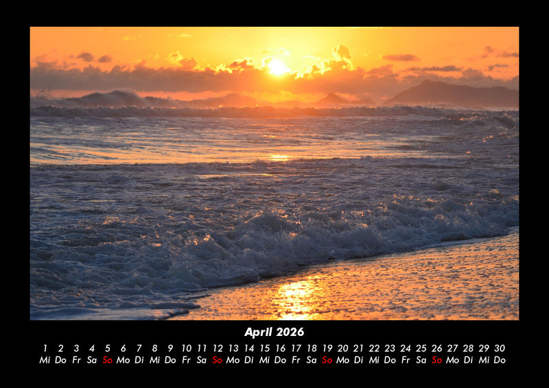 Meereslandschaft Fotokalender 2026 - 4