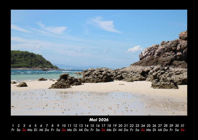 Meereslandschaft Fotokalender 2026 - 5