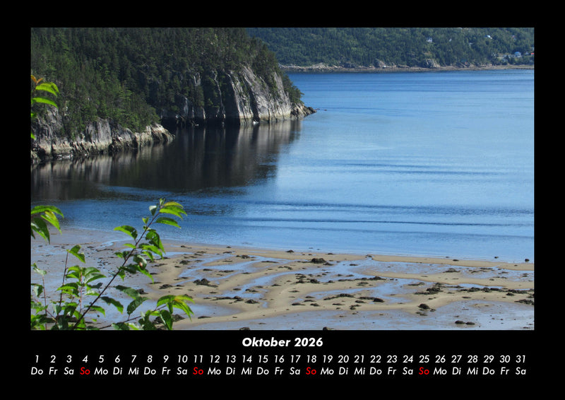 Landschaftskalender Fotokalender 2026 - 10