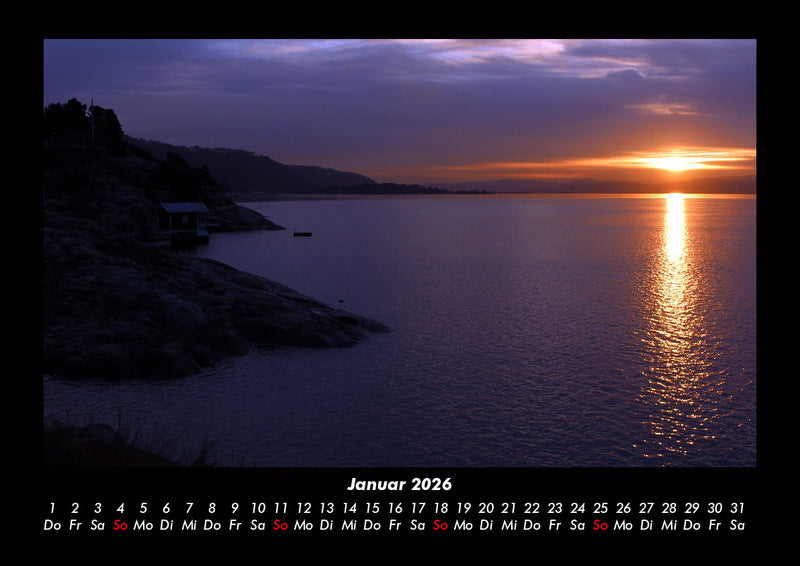 Landschaftskalender Fotokalender 2026 - 1