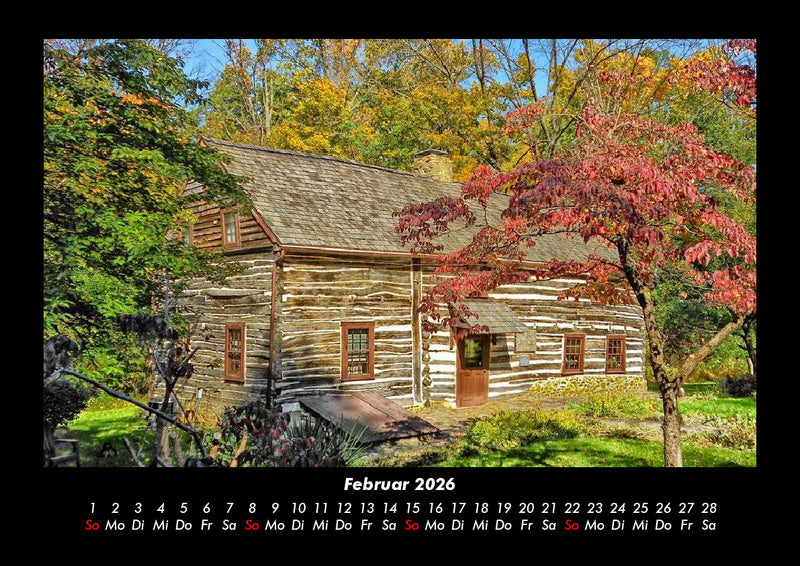 Landschaftskalender Fotokalender 2026 - 2