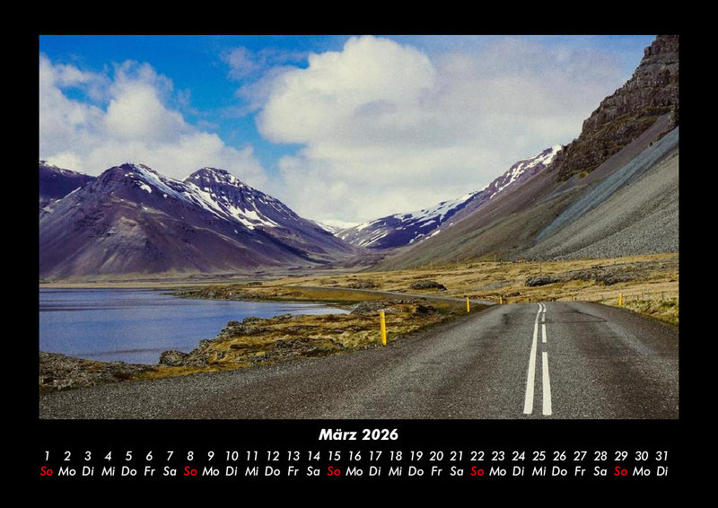 Landschaftskalender Fotokalender 2026 - 3