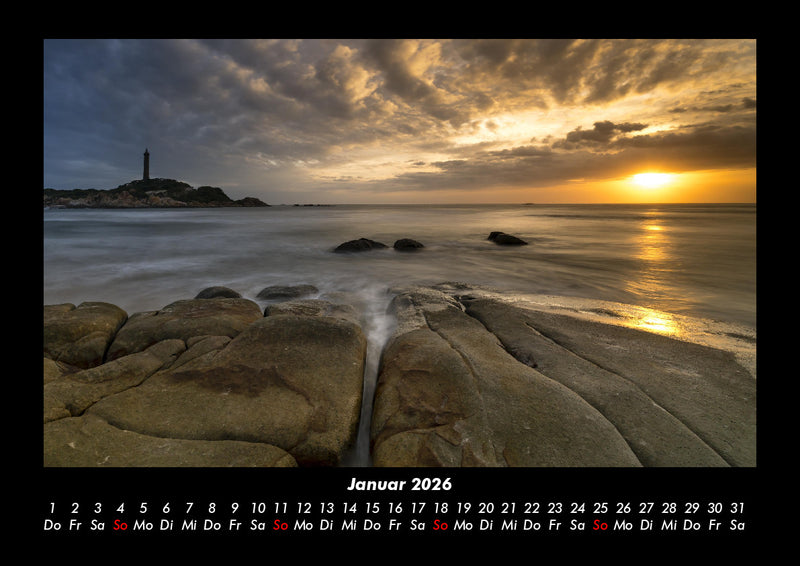 Sonnenuntergang Fotokalender 2026 - 1