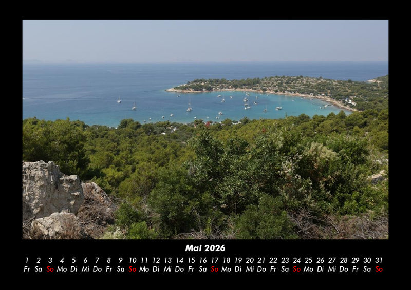 Kroatien Fotokalender 2026 - 5