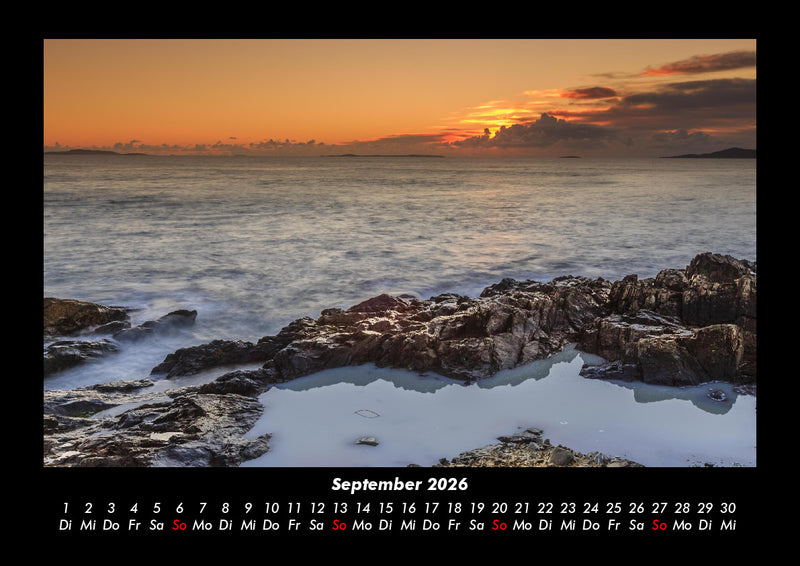 Sonnenuntergänge Fotokalender 2026 - 9