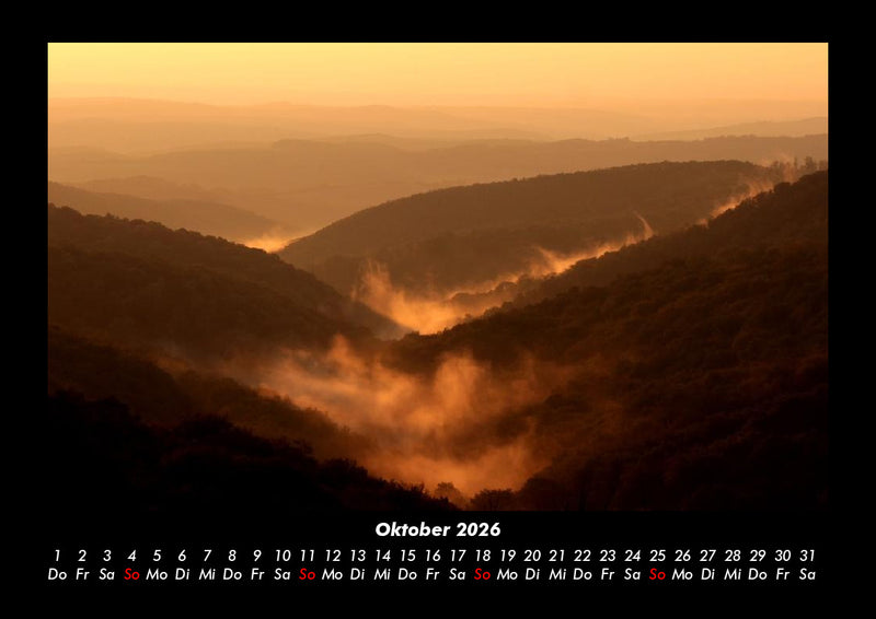 Sonnenuntergänge Fotokalender 2026 - 10