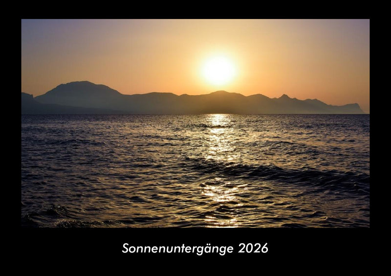 Sonnenuntergänge Fotokalender 2026 - Hauptbild