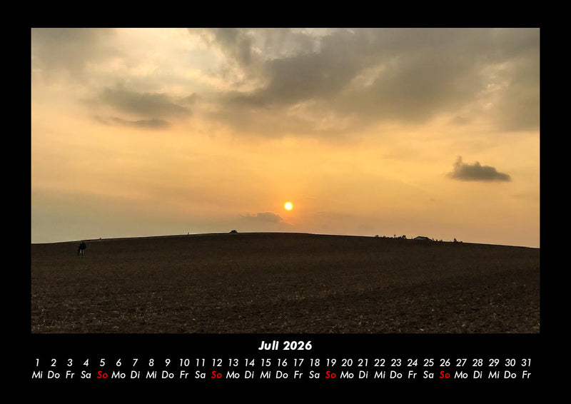 Sonnenuntergänge Fotokalender 2026 - 7