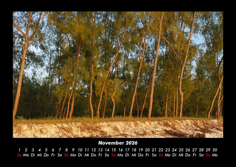 Bilder aus der Natur Fotokalender 2026 - 11
