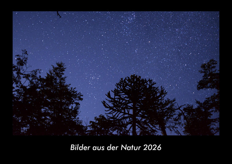 Bilder aus der Natur Fotokalender 2026 - Hauptbild
