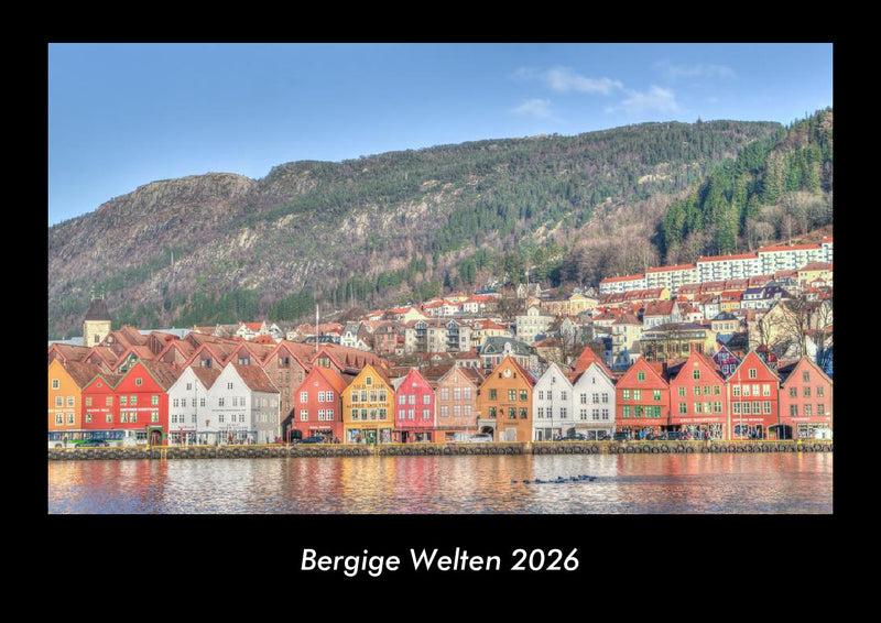 Bergige Welten Fotokalender 2026 - Hauptbild