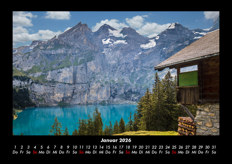 Bergige Welten Fotokalender 2026 - 1