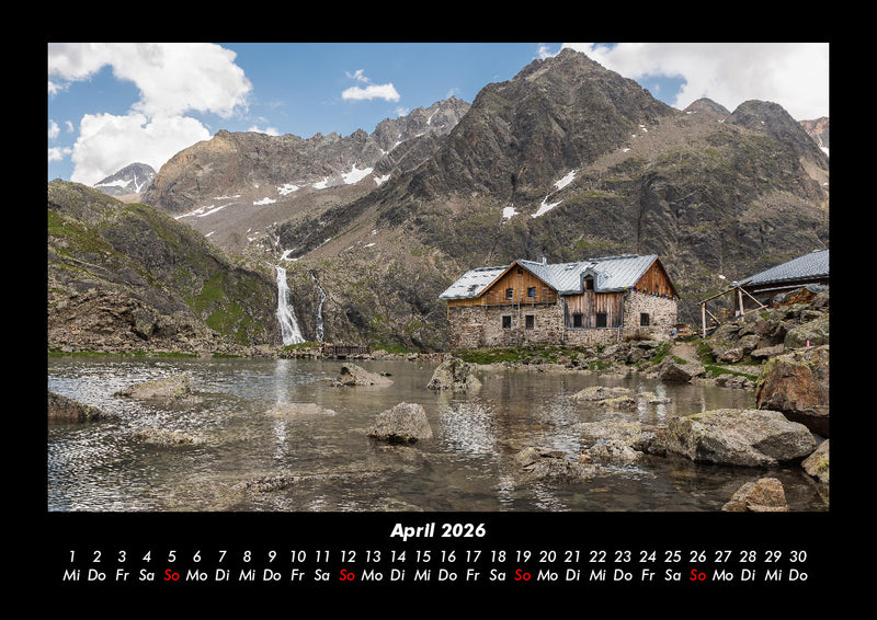 Bergige Welten Fotokalender 2026 - 4
