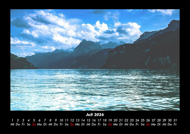 Bergige Welten Fotokalender 2026 - 7