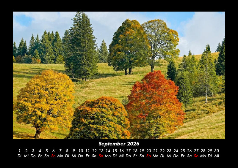 Bergige Welten Fotokalender 2026 - 9