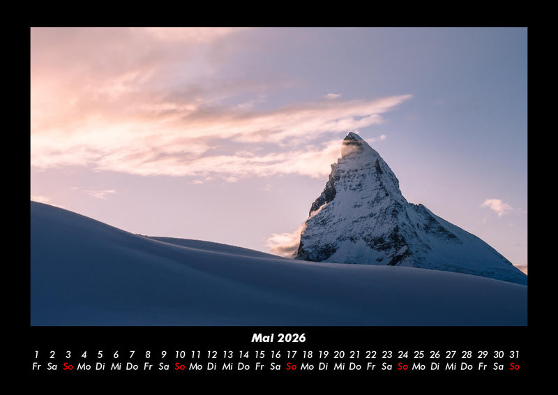 Bergige Welten Fotokalender 2026 - 5