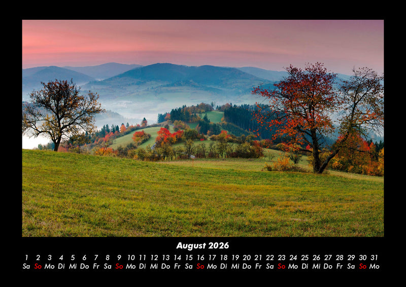 Bergige Welten Fotokalender 2026 - 8
