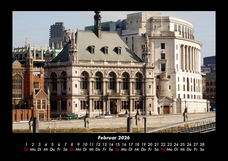 London Fotokalender 2026 - 2