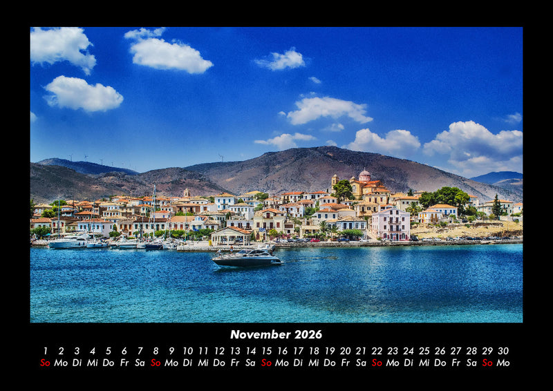 Boote Fotokalender 2026 - 11