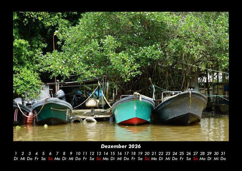 Boote Fotokalender 2026 - 12