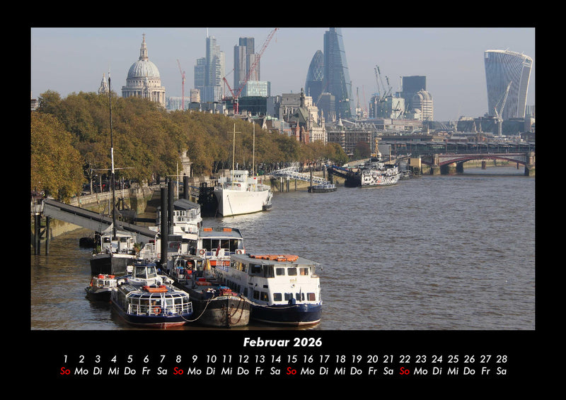 Boote Fotokalender 2026 - 2
