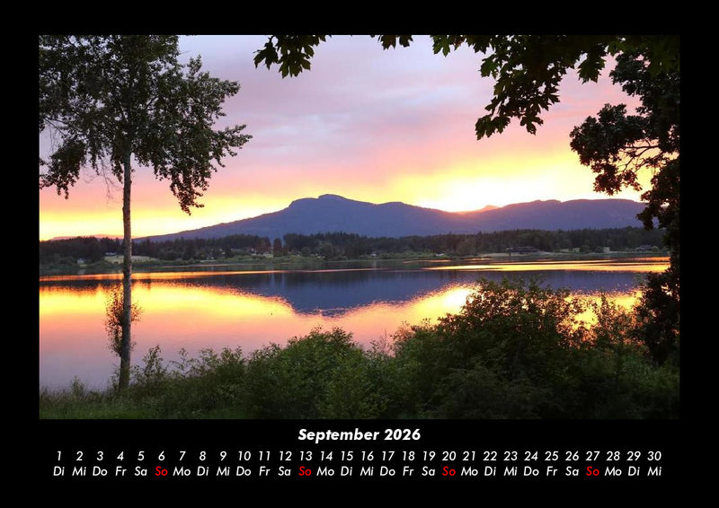 Tag am See Fotokalender 2026 - 9