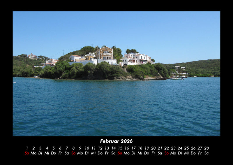 Meereslandschaft Fotokalender 2026 - 2