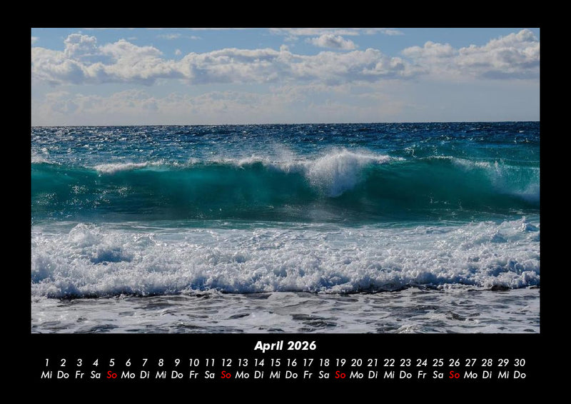 Meereslandschaft Fotokalender 2026 - 4