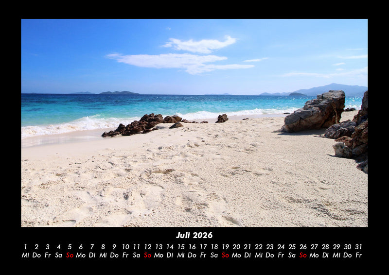 Strände der Welt Fotokalender 2026 - 7