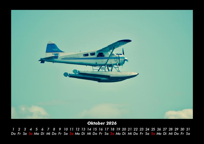 Flugzeuge Fotokalender 2026 - 10