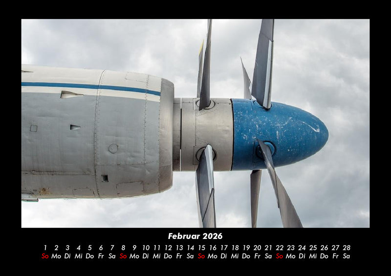 Flugzeuge Fotokalender 2026 - 2