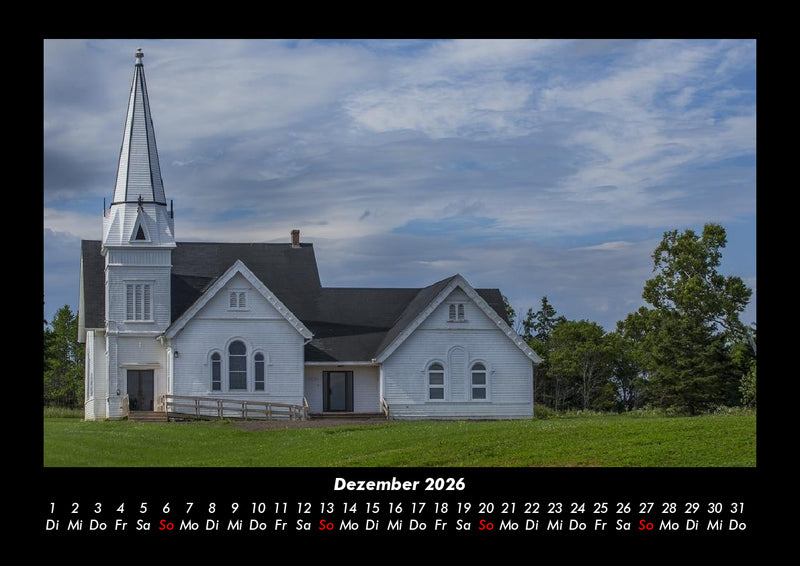 Religiöse Architektur Fotokalender 2026 - 12