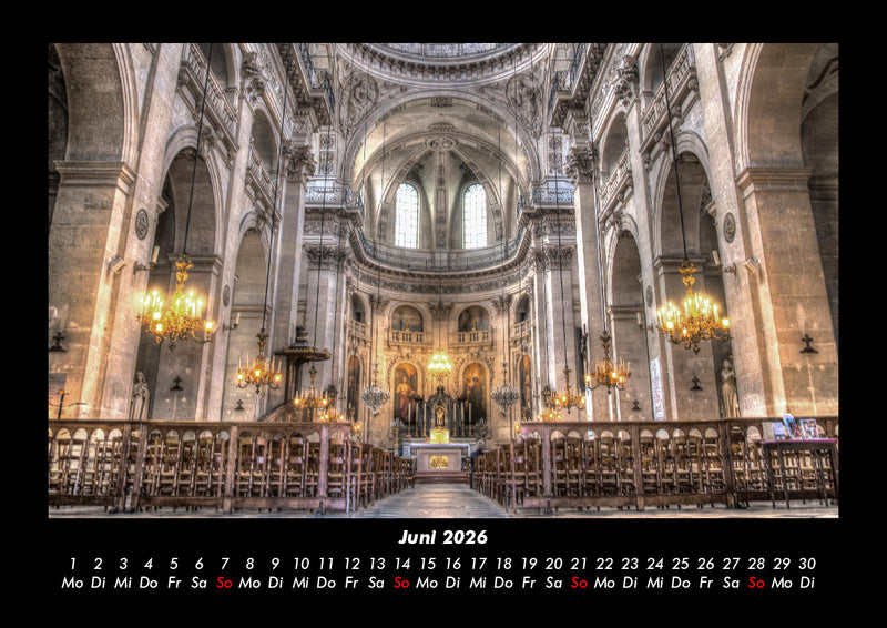 Religiöse Architektur Fotokalender 2026 - 6