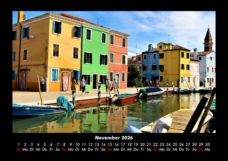 Venedig Fotokalender 2026 - 11