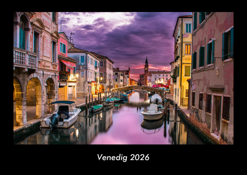 Venedig Fotokalender 2026 - Hauptbild