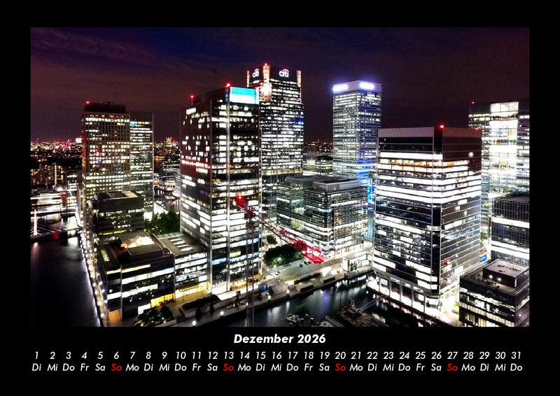 London Fotokalender 2026 - 12