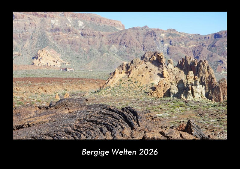 Bergige Welten Fotokalender 2026 - Hauptbild