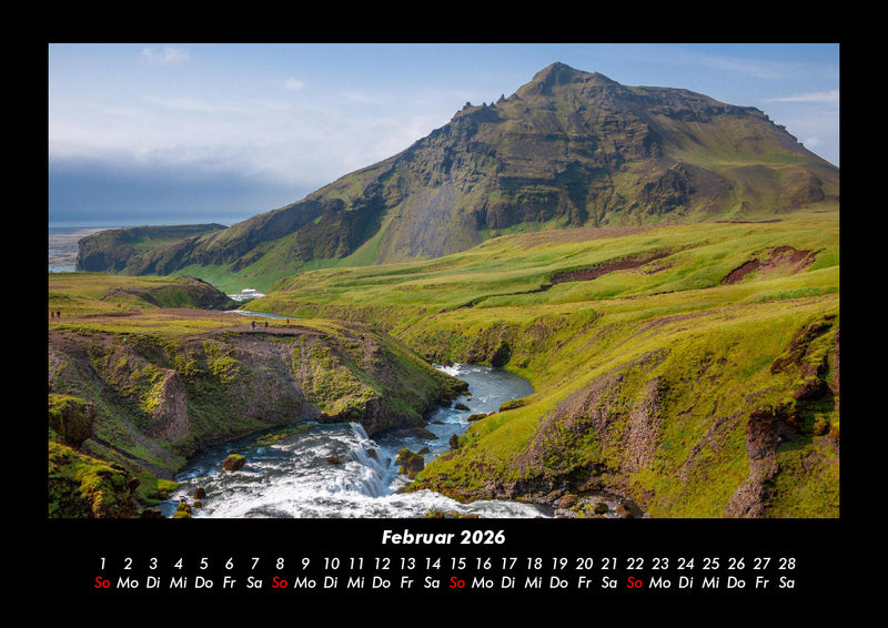 Bergige Welten Fotokalender 2026 - 2