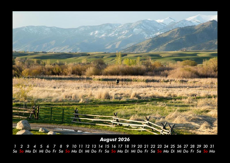 Bergige Welten Fotokalender 2026 - 8