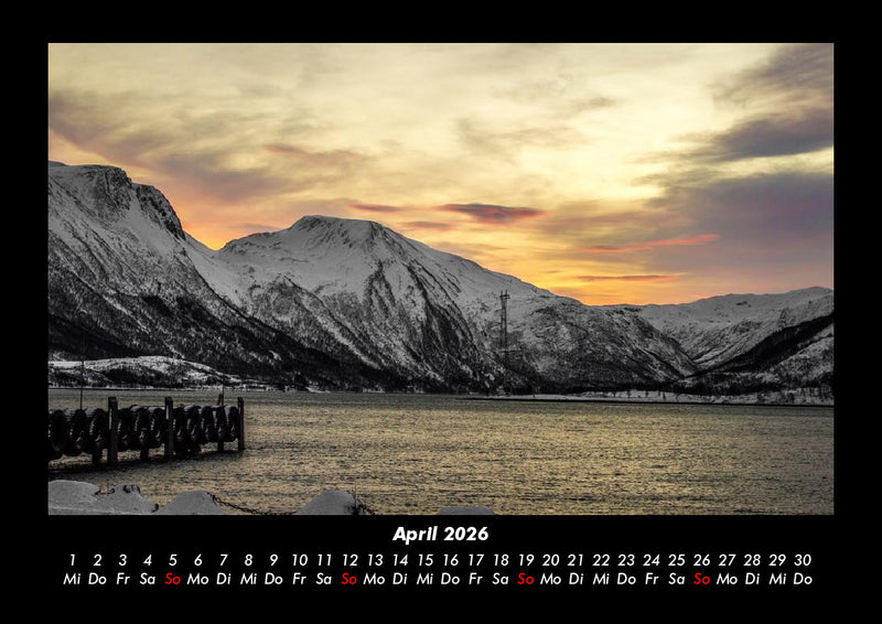 Sonnenuntergänge Fotokalender 2026 - 4